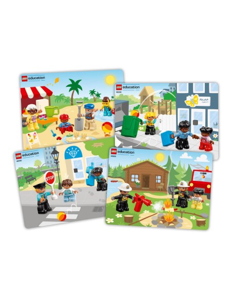 Persones LEGO Education 45030 Targetes