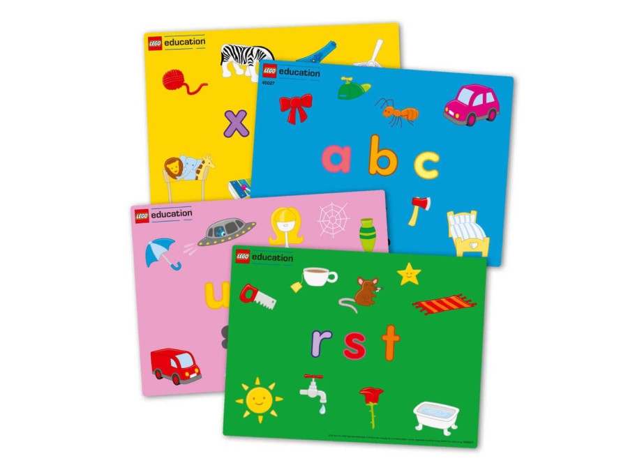Lletres LEGO Education 45027 Targetes