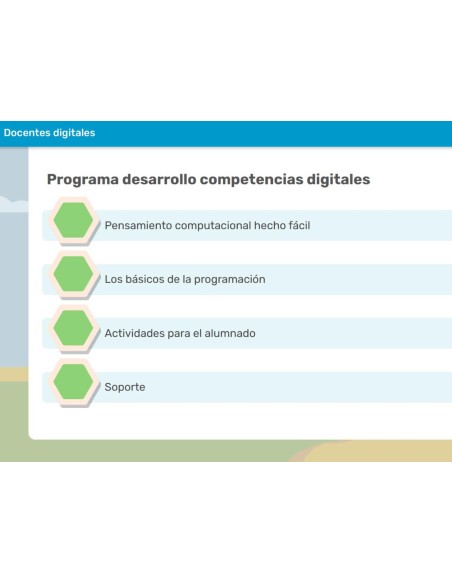 Formación en competencias digitales: Docentes Digitales
