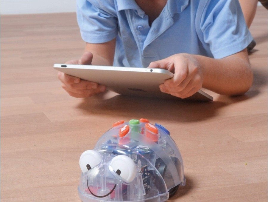 Blue-bot robot educatiu TTS