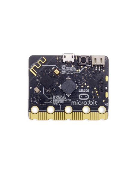 micro:bit V2 - Placa posterior