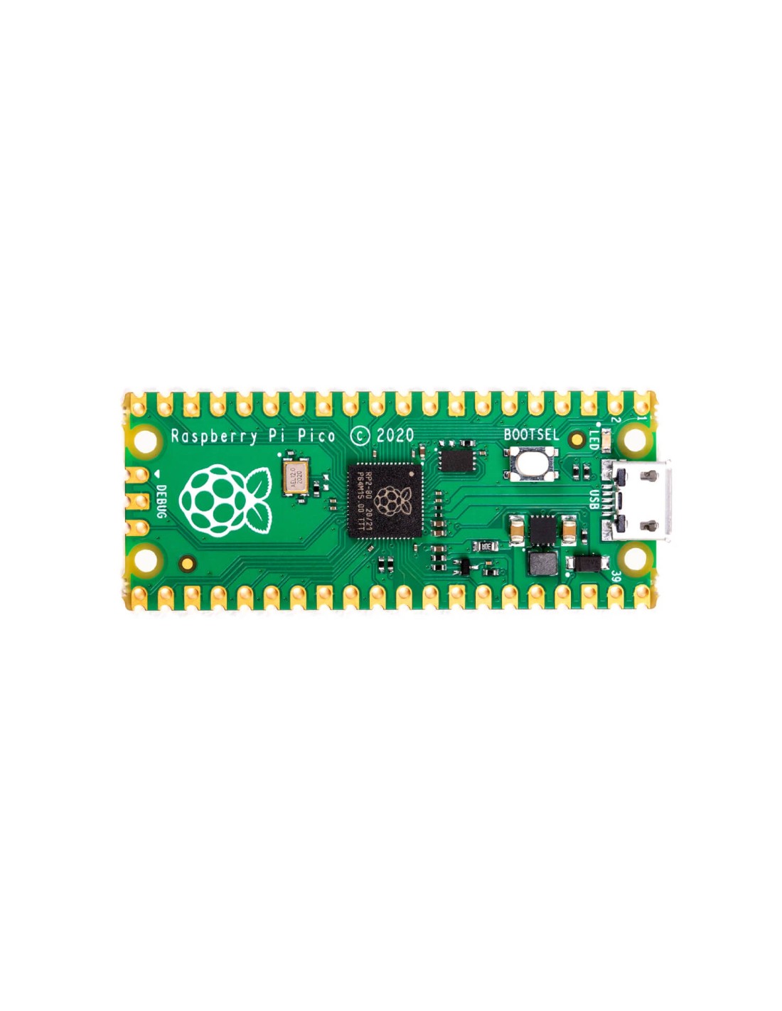 Placa Raspberry Pi Pico - Envío gratis | ROBOTIX