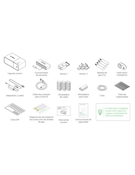 Kit de seguridad contra incendios xTool