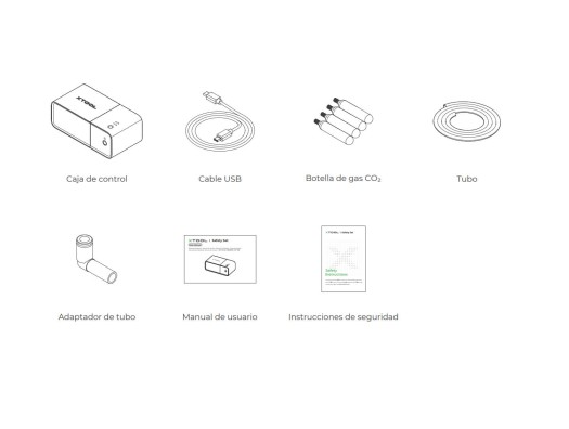 Kit de seguridad contra incendios xTool 2
