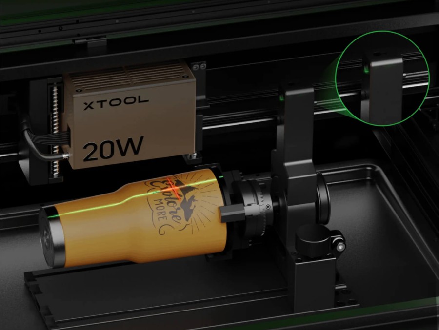 Complement per l'accesori rotatori xTool RA2 Pro