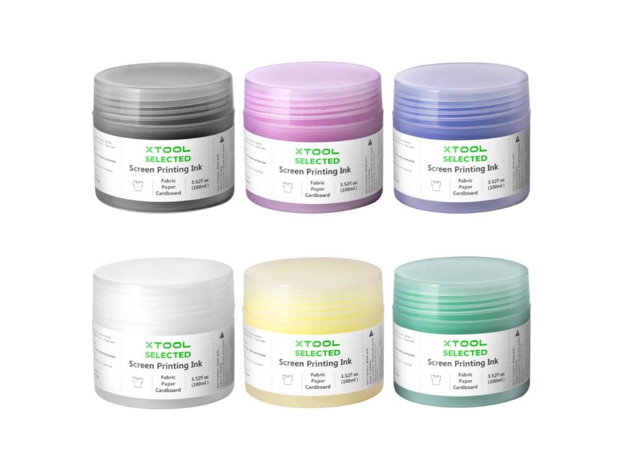 Pintures per màquina de serigrafia xTool