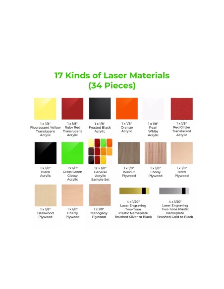 Kit de materials xTool S1