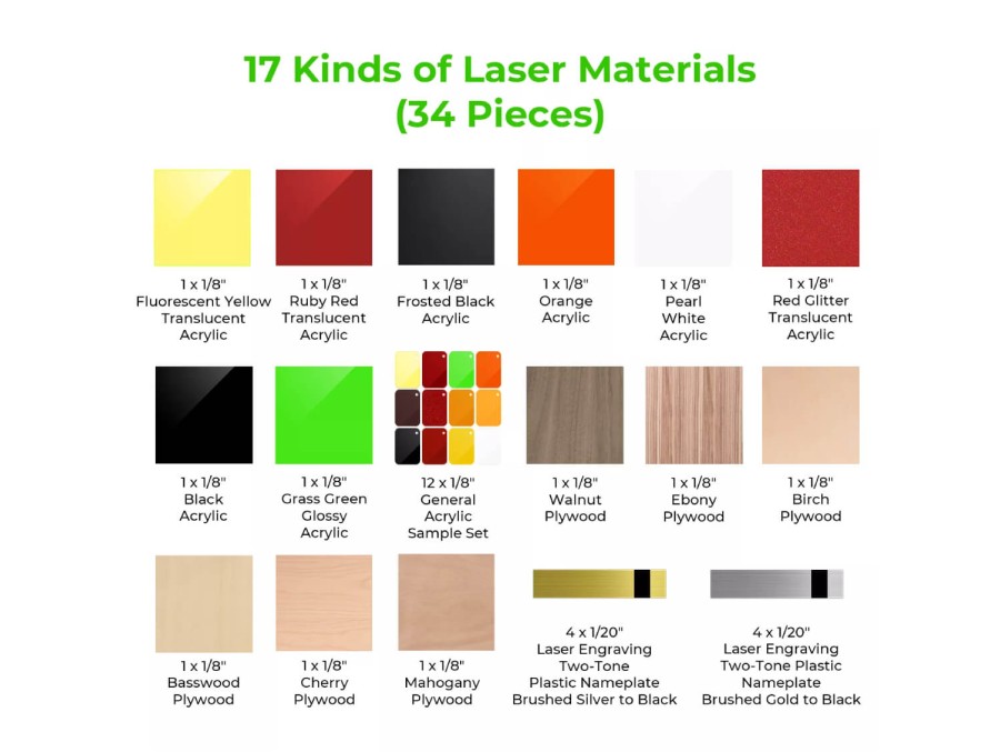 Kit de materials xTool S1