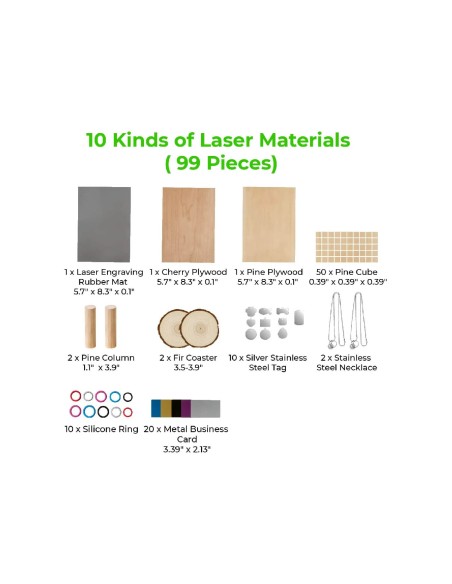 Kit de materials xTool M1