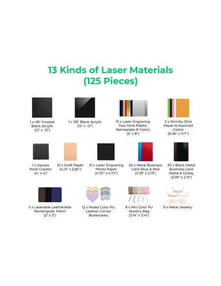 Kit de materials xTool F1