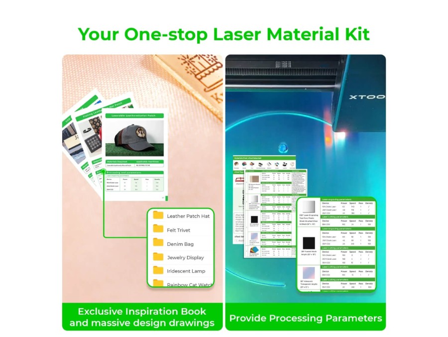 Kit de materiales xTool Ultimate