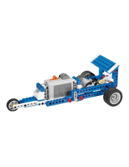 Màquinas Simples i Motoritzades 9686 Cotxe Bricks Rodes Motor