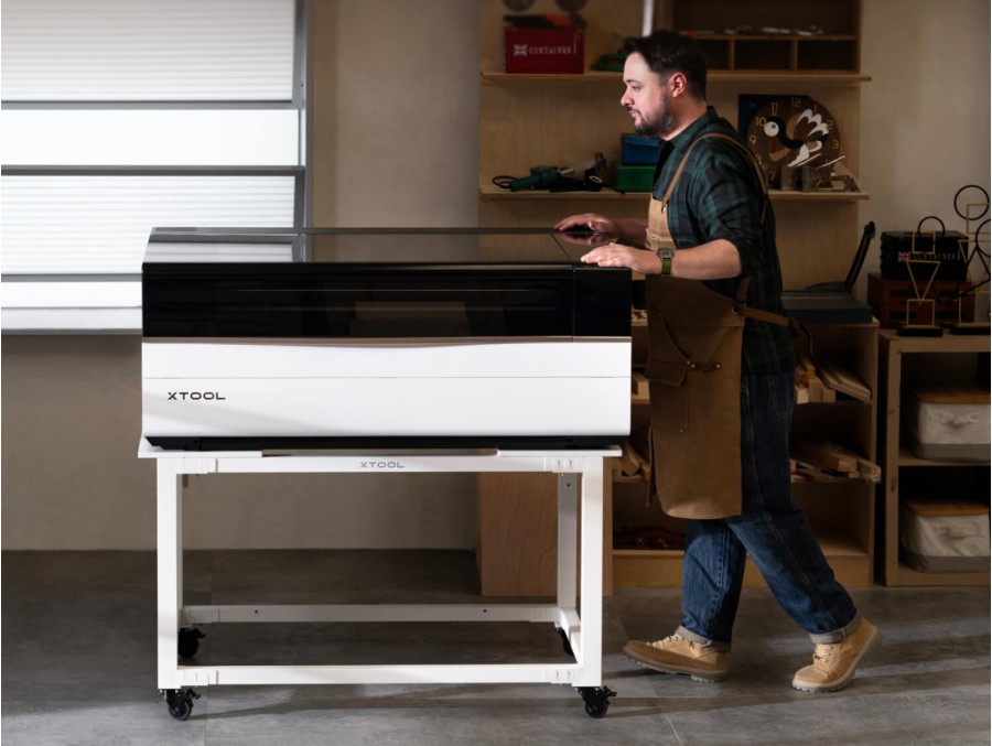 Mesa móvil de soporte para xTool P3