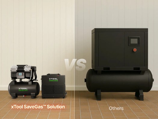 Secador de Aire + Compresor de aire xTool Selected 2