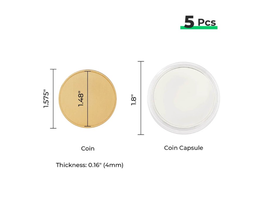 Monedas conmemorativas para grabar