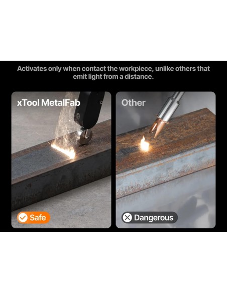 Accessori de neteja làser xTool MetalFab MaxClean™ de 45 mm