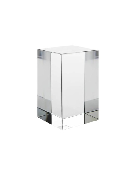 Bloque de cristal K9 rectangular