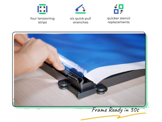 Marcs de serigrafia xTool 2