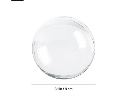 Bola de cristall K9 xTool (8 cm) 2