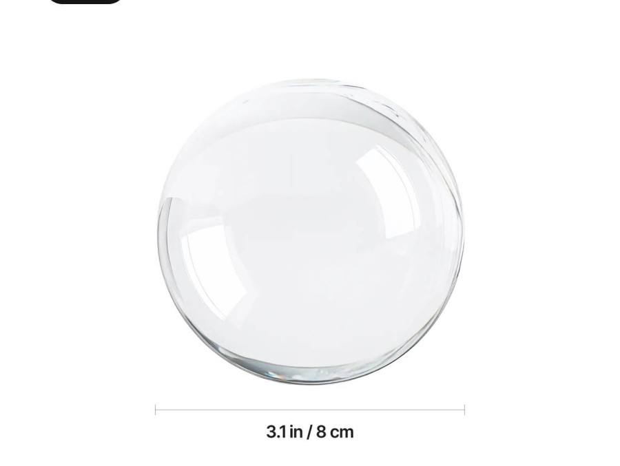 Bola de cristall K9 xTool (8 cm)