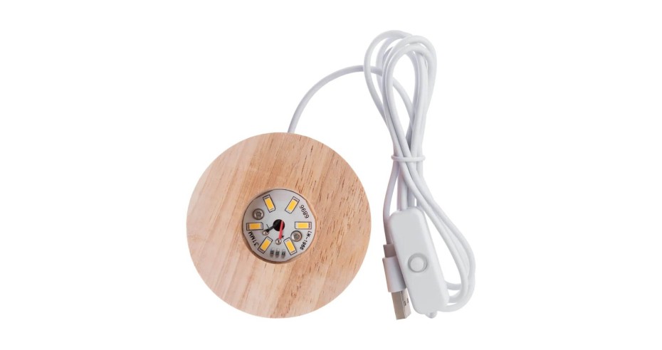 Base amb LED per a bola de cristall xTool
