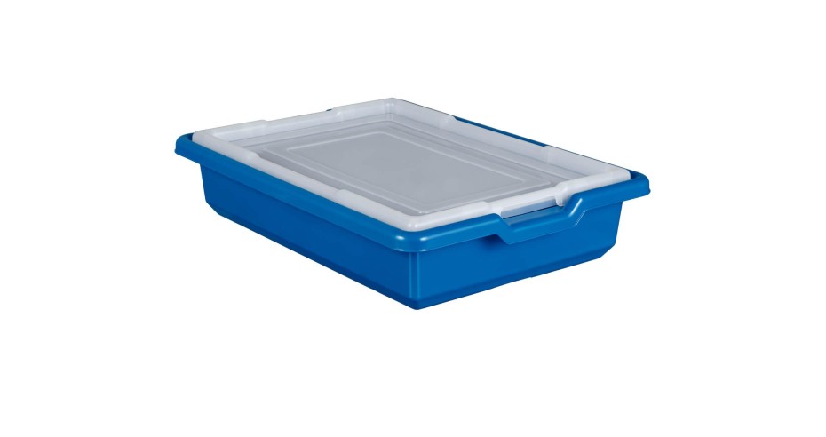 Caja de alamacenaje LEGO 4 azul