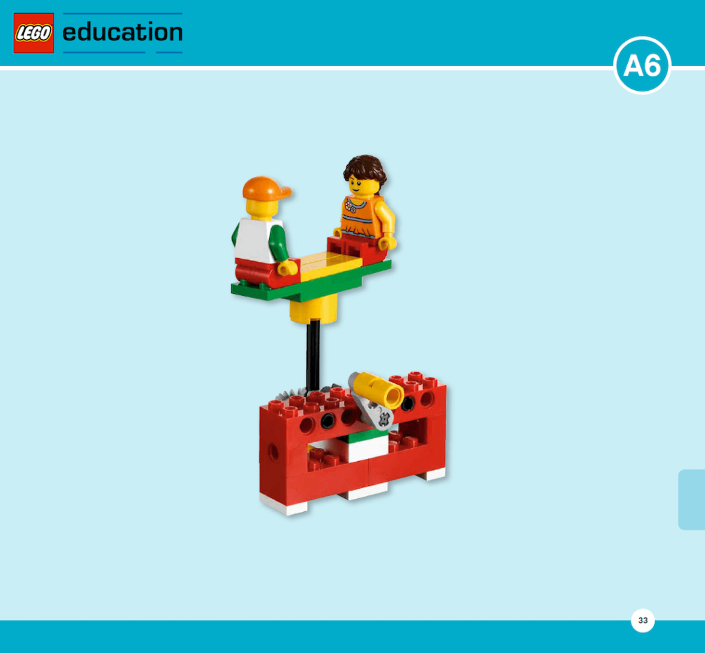Actividad Carrusel con Máquinas y Mecanismos Simples LEGO Education ROBOTIX