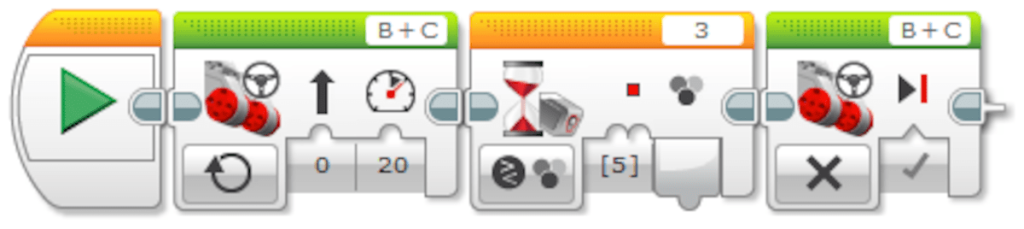 Actividad Línea de Detección LEGO MINDSTORMS Education EV3