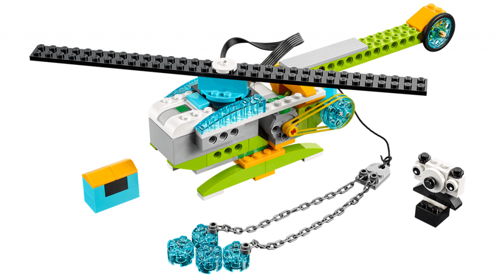 Actividad Rescate con helicóptero con LEGO Education WeDo 2.0