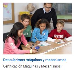 Certificación LEGO Education en Máquinas y Mecanismos