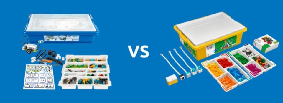 Comparativa LEGO Education WeDo 2.0 vs SPIKE Essential