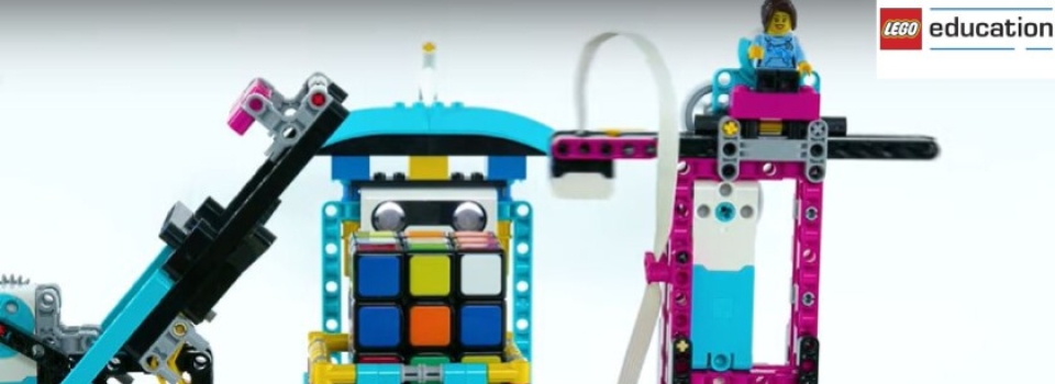 El robot de LEGO Education que resuelve el cubo de Rubik en segundos