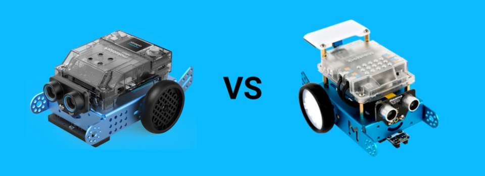 Comparativa mBot2 vs mBot Explorer kit de Makeblock Education