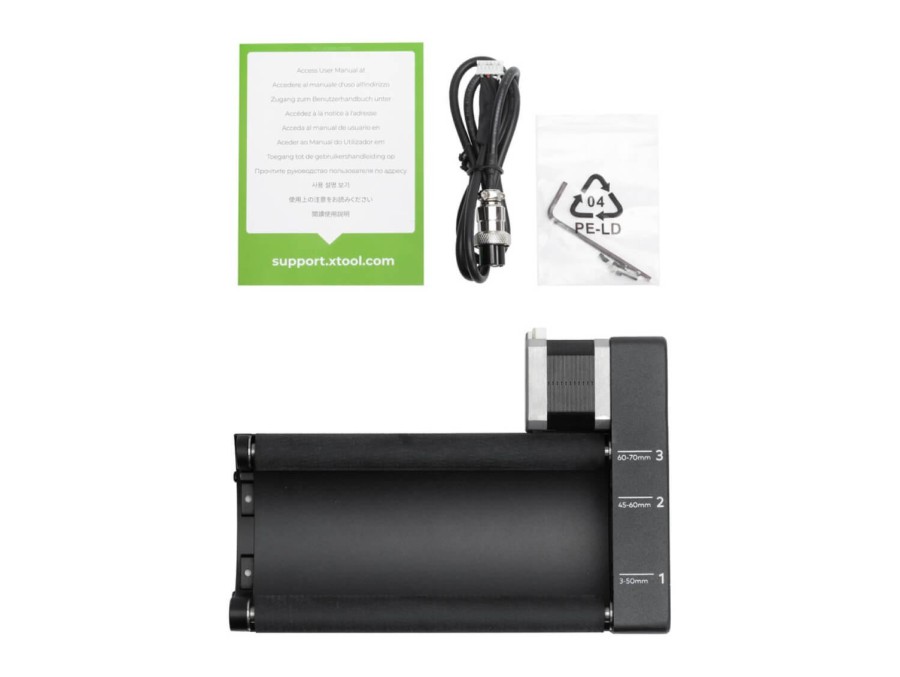 Módulo de grabado con rodillo giratorio para Laserbox