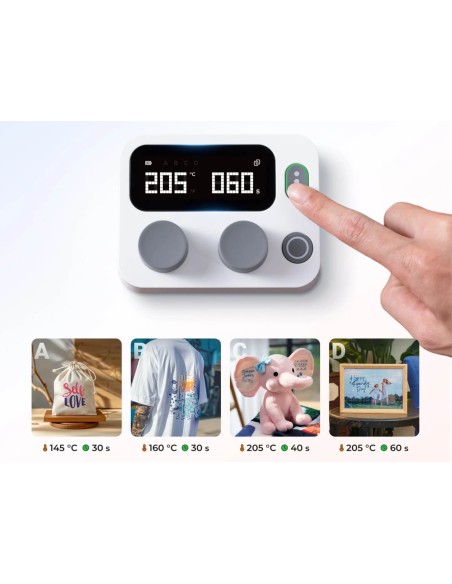 Controlador para la prensa de calor xTool