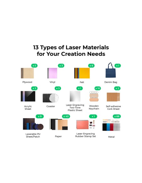 Kit de materiales xTool Ultimate