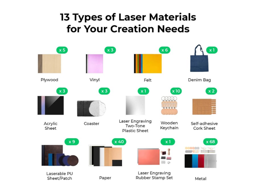 Kit de materiales xTool Ultimate