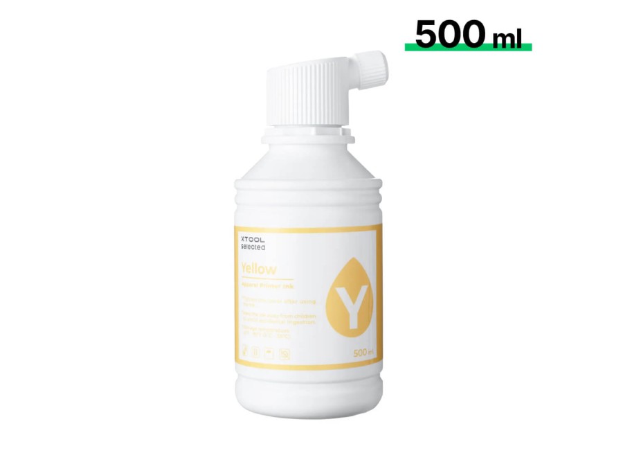 Tinta amarilla para Xtool Apparel Printer 500ml