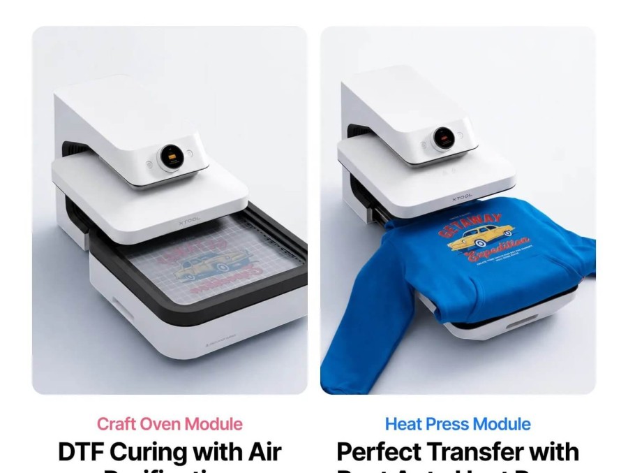 xTool WonderPress - Plancha térmica automática 3D