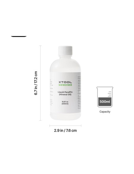 Aceite de grabado interior para bola de cristal xTool (500 ml)