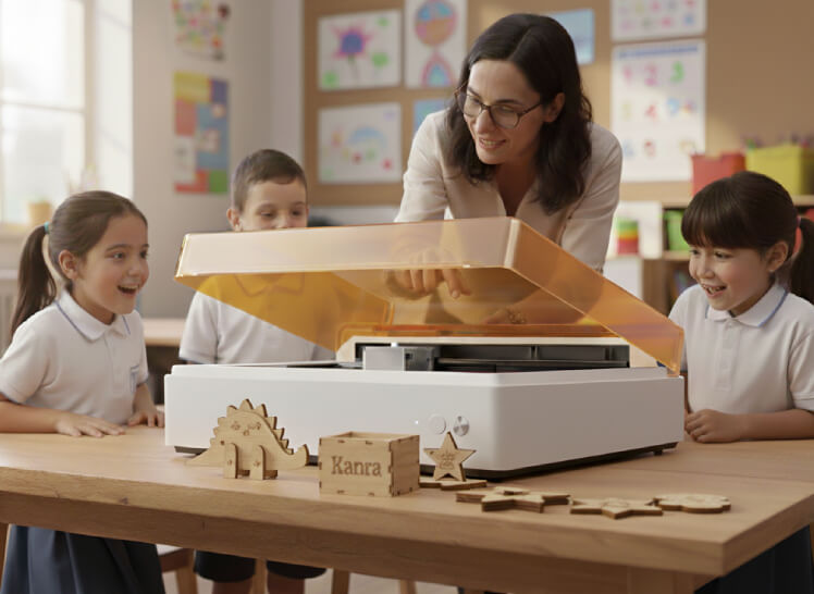 Cortadoras y grabadoras láser xTool para educación